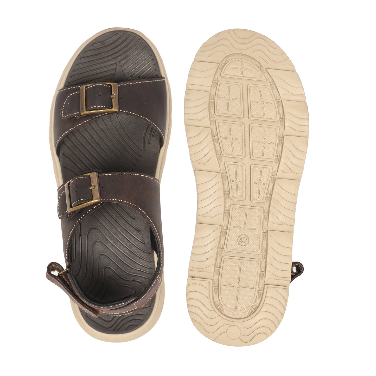 Vega Floater Sandals - Coffee Brown