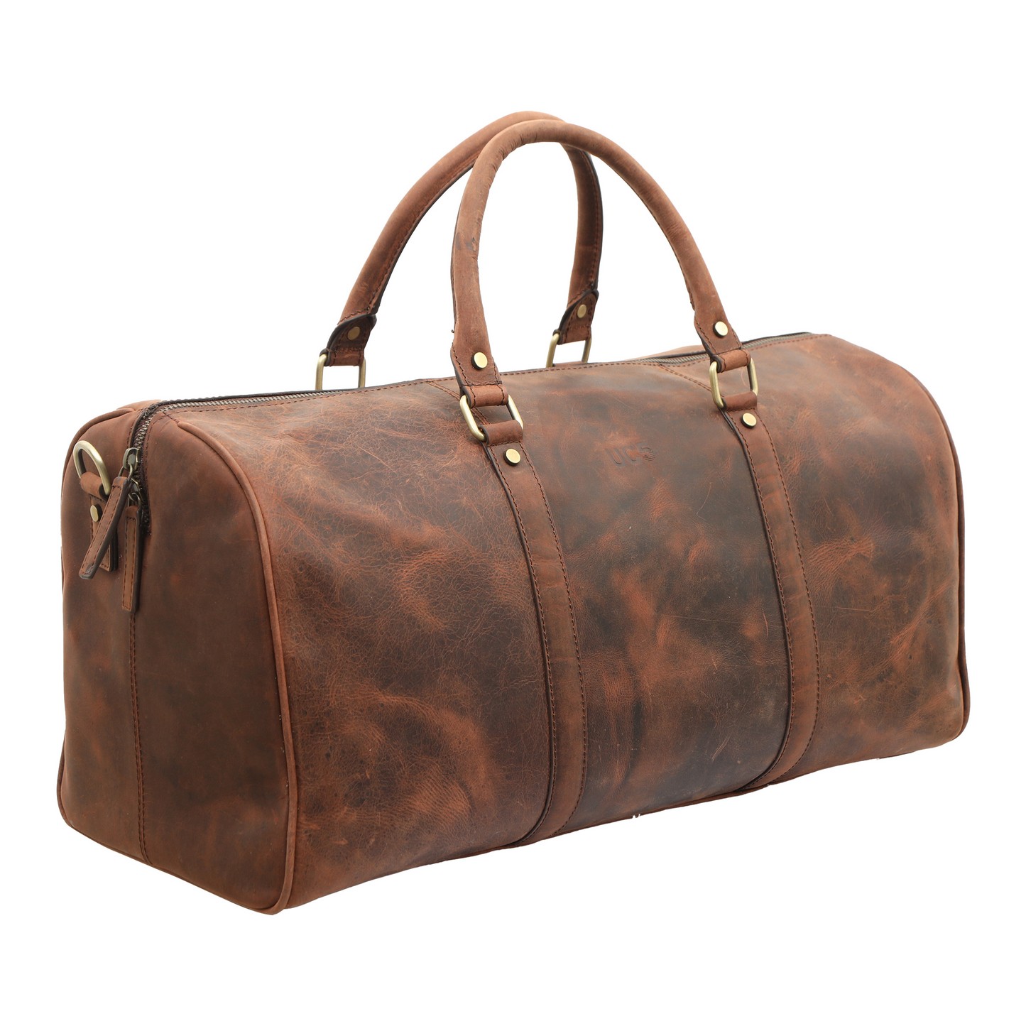 Fujin Duffle Bag - Red Tan