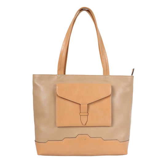 Azure Tote Bag - Sand